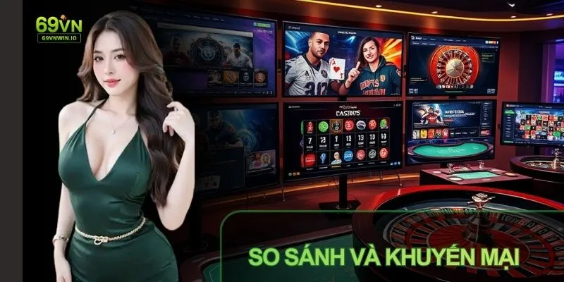So Sánh 69VN Và Hi88: Tổng Quan, Tính Năng, Ưu Đãi & Bảo Mật 3 Nhiều ưu đãi hấp dẫn tại hai cổng game hàng đầu hiện nay